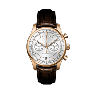 가죽 스트랩과 프리미엄 손으로 맞춤형 남성용 크로노그래프 시계 스테인레스 스틸 시계 도매 가격 손목시계 - Product Image 3