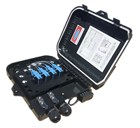 Boîtier de distribution de fibre optique DEKAM 1x8 FTTH NAP pour le réseau télécom du Kenya
