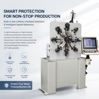 Formeuse de ressorts universelle CNC sans came à 11 axes ZW-1120 pour formes de fils complexes