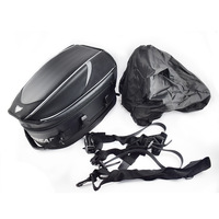 Sac de selle de moto imperméable, sac de rangement pour casque, pour le tourisme, la conduite, les voyages, sac à bagages portable