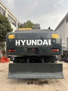 รถขุดล้อยางฮุนได R210w ของแท้จากเกาหลี 21 ตัน R210w-9 Robex 210w-9s เครื่องยนต์คัมมินส์ Tier 2 รถขุดล้อยางมือสอง - Product Image 3