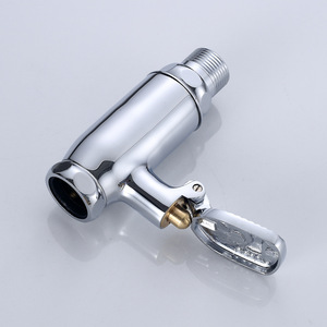 Heavy Duty Solid Brass <strong>Vertical</strong> Floor Flush Valve Anti-Slip Foot Pedal Self Closing Delay for Squat <strong>Toilet</strong> Public Restroom - Product Image 4