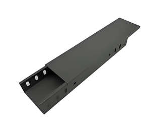 ถาดจัดการสายอุตสาหกรรมถาดเก็บสายเคเบิลด้านล่างติดตั้งง่ายถาดวางสายเคเบิลเคลือบผงสีตามสั่งทนทาน - Product Image 2