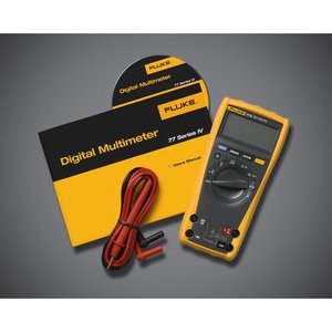 มัลติมิเตอร์ดิจิตอล Fluke 77-4 วัดแรงดันไฟฟ้า AC/DC 1000 โวลต์ ความต้านทาน ความต่อเนื่อง ไดโอด สำหรับงานยานยนต์ - Product Image 3
