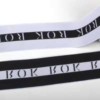 Logo personnalisé pour hommes, Boxer, sous-vêtements, bande de taille, slips, Nylon, Polyester, Spandex, Jacquard, bandes élastiques