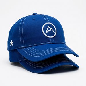 Gorra de Béisbol Premium 100% Algodón, Personalizada al por Mayor con Parche Bordado, Gorra Promocional para Clubes y Actividades al Aire Libre - Product Image 1