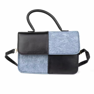 Sac à bandoulière carré tendance pour femme, nouvelle mode, bandoulière unique, imperméable, en PU, fermeture à rabat, décoration lettres, tendance - Product Image 4