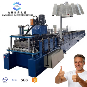 Máquina de Conformado Automático de Alta Velocidad y Precisión, PLC, para Placas de Acero Laminado con Hebilla de Color, 380V 9.5kw, Marca HAUAN - Product Image 1