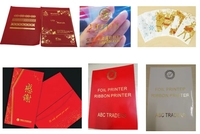 Impresora de Estampado en Caliente AMD360D A3 para Tarjetas de Invitación de Boda, Máquina de Impresión con Lámina Dorada