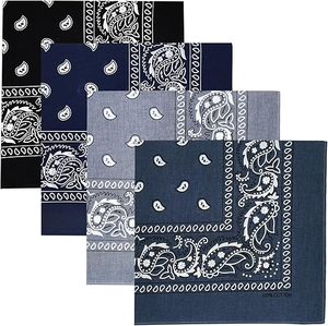 Linda Bandana Infantil con Diseño de Paisley Personalizada para Niños, Bandana Personalizada para Actividades Escolares, Campamentos de Verano, Identificación, Accesorio para la Cabeza - Product Image 2