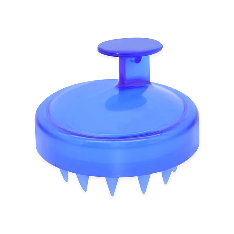 Mới Xách Tay Chịu Nhiệt Cấp Thực Phẩm Tóc Làm Sạch Bàn Chải Công Cụ Đa Màu Sắc Silicone Massage Tóc Sạch Bàn Chải