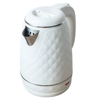 Bouilloire électrique 1,5-1,8 L, chauffe-eau double paroi sans fil, électroménager