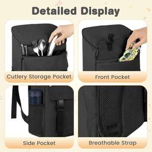Backpack Cooler for Men & Women Portable Leak Proof Cooler Bag Insulated Lunch Backpack - Product Image 2