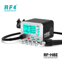 Station de soudage à air chaud intelligente RF4 H8E avec courbe de contrôle de température dynamique, chauffage rapide et 4 canaux de mémoire pour la réparation de téléphones et tablettes