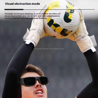 Lunettes de formation de vision stroboscopique lunettes de dribble-up lunettes d'entraînement de tennis outils d'entraînement anti-arc