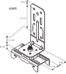 Integrated Resilient Sound Isolation Clip (Ceiling Damper / Combined RSIC Mount Bracket), Made in China - Product Image 4