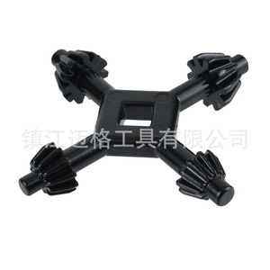 4-In-1 Key Wrench Zinc Alloy Small Size For Electric Drill Use - Product Image 4