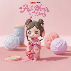 Heyone memorial day Series cầm tay đông lạnh PVC mù hộp đồ trang trí oona Hồng Đen cô gái chơi có tính năng động vật màu Đỏ trực tuyến - Product Image 1