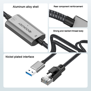 USB để Ethernet cáp USB để RJ45 Gigabit tốc độ cao <span class=keywords><strong>Lan</strong></span> Adapter Mạng 1000Mbps kết nối trực tiếp cho máy tính xách tay Máy tính bảng Máy tính để bàn - Product Image 5