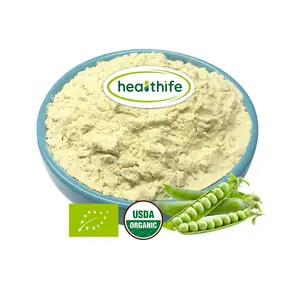 Healthife EU & USDA Non-GMO 철저한 Vegan 주의자 유기 완두 단백질 격리된 것 분말