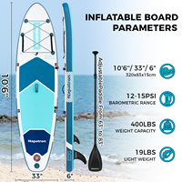 TOLEE Nouvelle Arrivée Gonflable SUP Board Gonflable Stand up Paddle Padel Board Surfboard Paddle Board