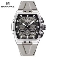 Montre chronographe à quartz pour homme NAVIFORCE NF6113, fabrication chinoise, montres de sport à marque privée pour hommes