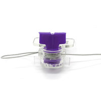 Câble de scellage REM104 Twist Tight PC+ABS avec impression laser pour compteurs d'électricité/eau/gaz 20.7x22x14mm