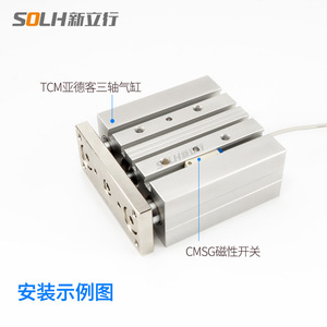 Interruptor Magnético de Cilindro de Inducción CS1-F Cable CS1-J-S-G/CMSG/CMSH/CMSJ/CMSE para Sensores de Movimiento y Posición - Product Image 4