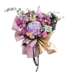 Bouquet de fournitures de <span class=keywords><strong>fleuriste</strong></span>, surface Matte, emballage double face, papier d'emballage cadeau, fournitures de <span class=keywords><strong>fleuriste</strong></span> - Product Image 6