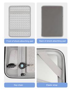 Ударопрочная сумка для ноутбука из ЭВА, жесткий чехол, ручная и наплечная сумка, портфель для деловых поездок, сумка для ноутбука и планшета - Product Image 3