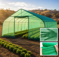 Filet d'ombrage agricole en HDPE pour serre, jardin, patio, extérieur, résistant aux UV, toile agricole