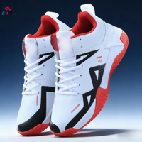 Últimos Modelos al por Mayor, Zapatos de Baloncesto para Hombre, Ligeros, con Luces, Impermeables, Duraderos, de Gran Tamaño, con Logotipo Personalizado