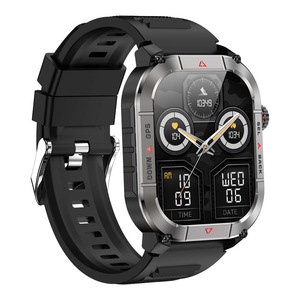 HK84 GPS <span class=keywords><strong>Reloj</strong></span> inteligente para exteriores Pantalla AMOLED con 3ATM Linterna LED resistente al agua Estilo <span class=keywords><strong>deportivo</strong></span> <span class=keywords><strong>Smartwatch</strong></span> para hombres Resistencia a los golpes - Product Image 2