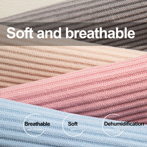 <span class=keywords><strong>Calze</strong></span> a Compressione in Cotone per Donna, Professionali per Fitness, Sport e Yoga, con Fondo in Spugna per Assorbimento del Sudore e Compressione Muscolare - Product Image 5