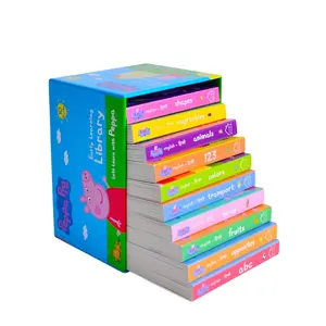 Alphabet mini board book for children Learning Printing Books for Kids