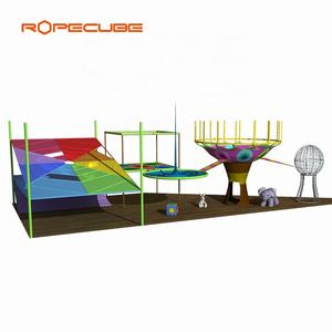 Ropecube Kids Soft Play Equipment pour garderie intérieur corde filet aire de jeux conception personnalisée et <span class=keywords><strong>prix</strong></span> d'usine compétitifs - Product Image 1