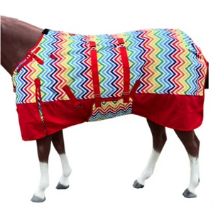 Équipement équestre, couverture anti-mouches pour cheval, tissu respirant en maille, couverture de protection contre les mouches pour l'été - Product Image 1