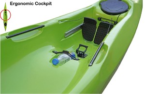 NOUVEAU <span class=keywords><strong>Kayak</strong></span> de surf 4.25m en plastique HDPE 2 couches 3 couches de construction dure ski de surf à vendre <span class=keywords><strong>kayak</strong></span> de mer de surf - Product Image 4