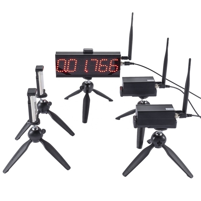 Fengquan S001 Portable Sports Electronic Wireless Laser Timing System Infrared Sensor Racing Bicycle Motorcycle Sprint Timer