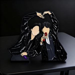 Badges Métalliques de Luxe, Badges Anime en Métal, Épingles Souvenirs en Émail Dur, Épingles en Émail pour Amateurs de Musique - Product Image 4