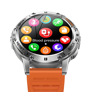 Tốt Nhất IP68 Không Thấm Nước Thể Thao Thông Minh Đồng Hồ Cho Nam Giới Amoled Màn Hình Theo Dõi Sức Khỏe Câu Trả Lời Cuộc Gọi Email Chức Năng Thép Không Gỉ Ban Nhạc - Product Image 4