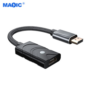 OEM nouveau 8K 60Hz DP pour to pour EDID émulateur interrupteur à clé 7680P commutateur vidéo HDR10 + pour métal - Product Image 4