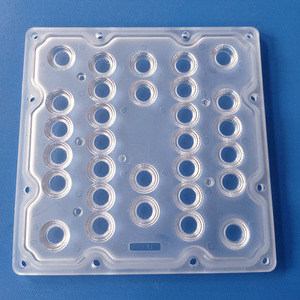 <span class=keywords><strong>130mm</strong></span> cuadrado 30 60 90 grados plástico Led lente óptica 30PCs 5050 Led lente de luz de inundación - Product Image 2