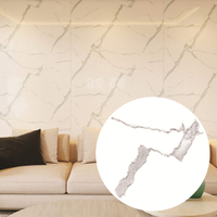 Panneau mural en PVC effet marbre veiné pour chambre à coucher, durable, écologique et économique, de l'usine Y Board