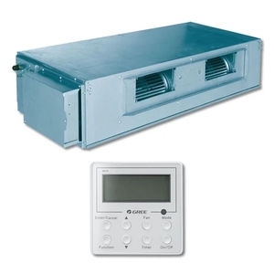 Verde 48.000 BTU 16 vidente oculta conducto sin ductos Mini aire acondicionado de la bomba de calor de 208/230V - Product Image 3