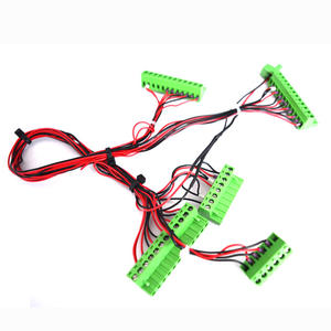 Qualité Câblage CTB9208 Connecteur 5.08-12P 8 P 6P 2P Câble De Câblage 5.08 Pas 90 bornier vert Câble - Product Image 1