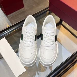 Women's Breathable Casual Platform <b>Shoes</b> for Spring and Winter <b>Height</b> <b>Increasing</b> Lace-Up Closure Cow Leather Upper - Product Image 4