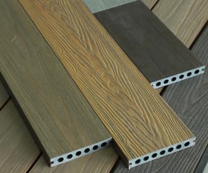 Cubierta compuesta <span class=keywords><strong>de</strong></span> plástico y madera, impermeable, para exteriores, Wpc, piso para plataforma <span class=keywords><strong>de</strong></span> Embarcadero <span class=keywords><strong>de</strong></span> muelle marino - Product Image 5