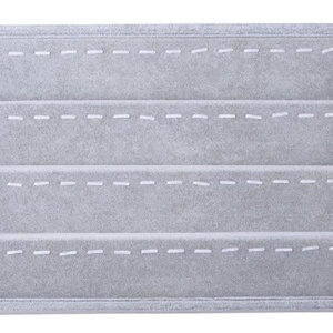 Plateau à bijoux multifonctionnel en microfibre personnalisé, empilable, pour l'affichage des bagues - Product Image 6