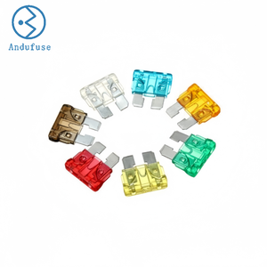 Boîte de fusibles mixtes mini et micro de 2A à 40A 32V, kit d'assortiment de fusibles automobiles basse tension pour voiture, camion, moto, camping-car BP/ATC-1-RP - Product Image 1
